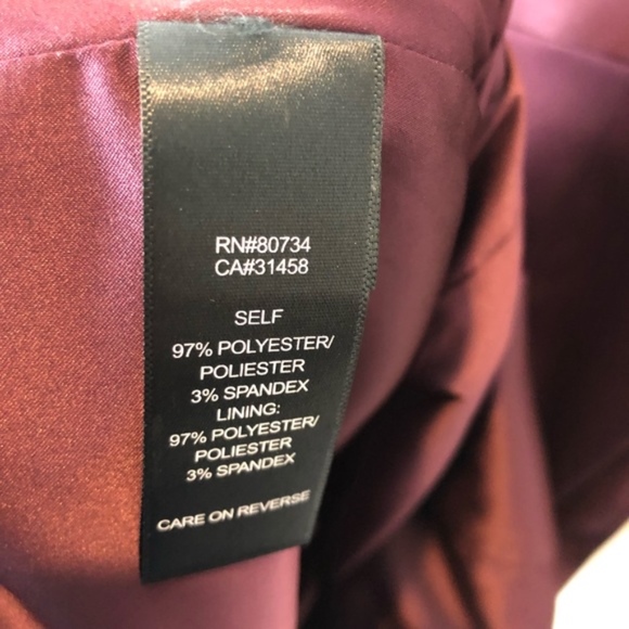 NWT | Max & Cleo | Satin Dress - Picture 8 of 8